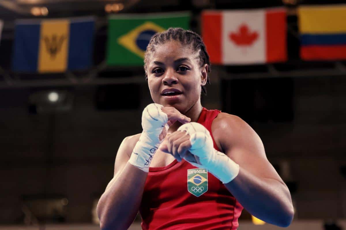 Tatiana Chagas destaca a ra&ccedil;a brasileira ap&oacute;s garantir vaga na Olimp&iacute;ada