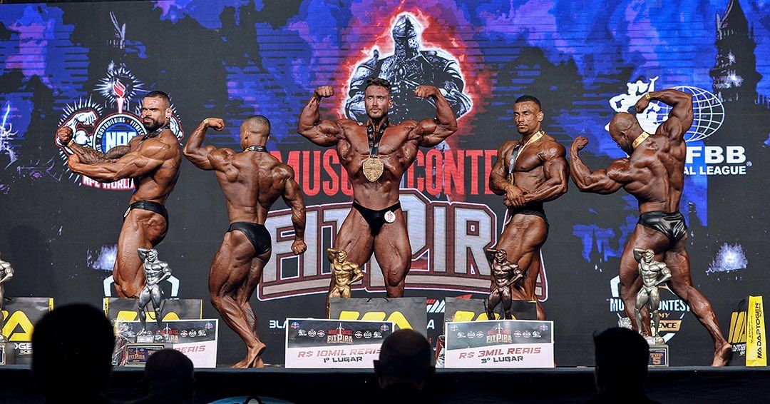 Top 13 do Mr. Olympia, Zancanelli é campeão do FitPira e desafia Ramon Dino e Cbum