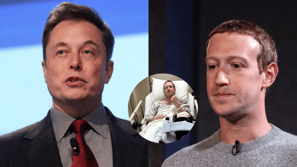 Deu sorte Elon Musk? Zuckerberg passa por cirurgia ap&oacute;s treino