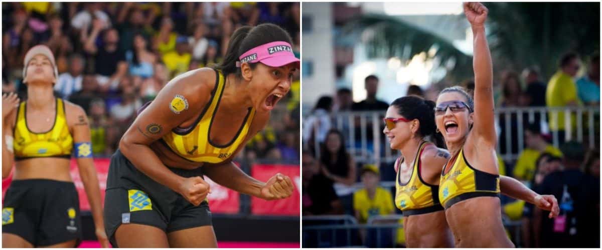 Final do Circuito de V&ocirc;lei de Praia Feminino de Jo&atilde;o Pessoa tem briga lend&aacute;ria de brasileiras
