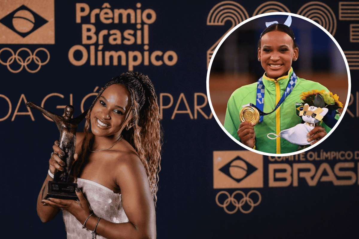 [Exclusiva] Rebeca Andrade mostra mentalidade de campe&atilde; para Olimp&iacute;adas 2024: &ldquo;sangue nos olhos j&aacute; em janeiro&rdquo;