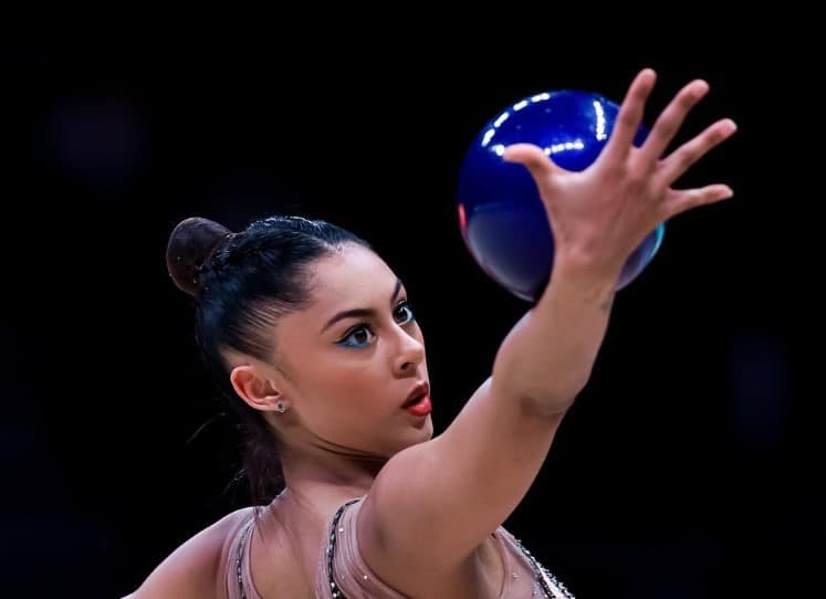 B&aacute;rbara Domingos conseguiu resultado in&eacute;dito para o Brasil na gin&aacute;stica