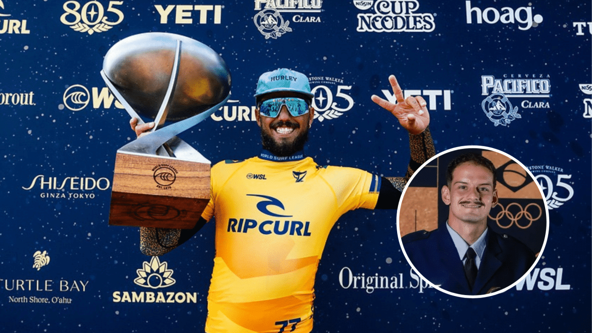 Bicampe&atilde;o mundial Filipe Toledo &eacute; barrado por arqueiro em pr&ecirc;mio de atleta do ano