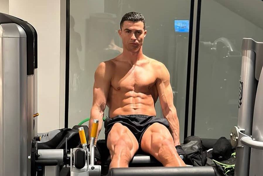 O impressionante treino de pernas de Cristiano Ronaldo pode explicar o motivo do seu sucesso