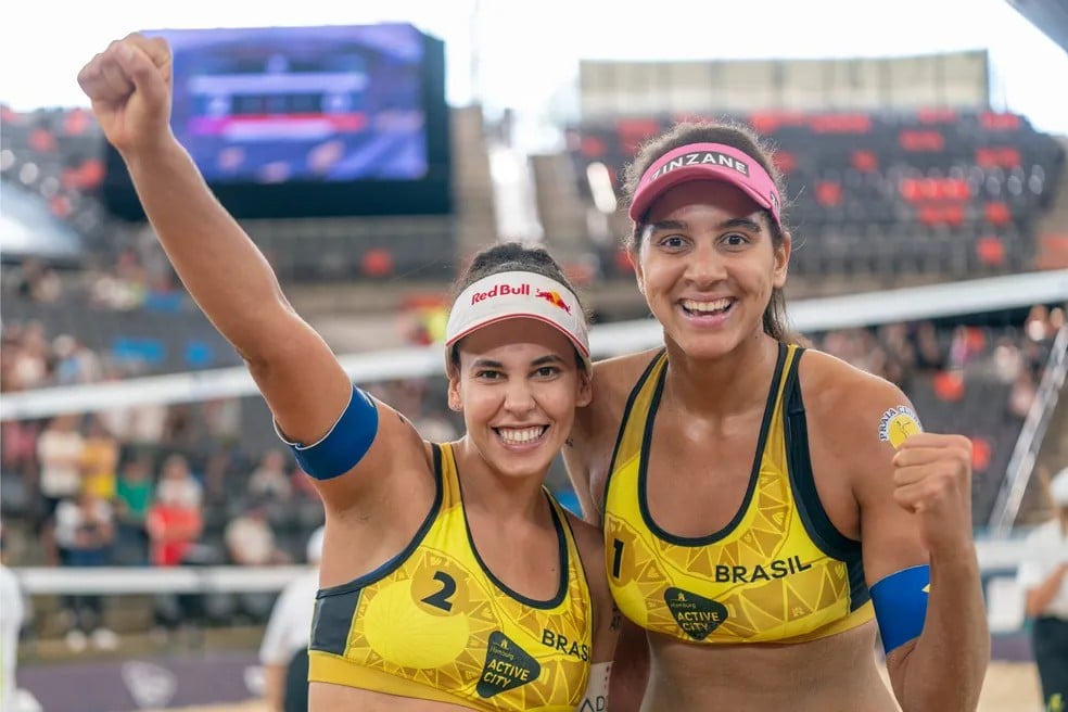 Finals do V&ocirc;lei de Praia 2023: Ana Patr&iacute;cia e Duda chegam confiantes, outras duplas brasileiras buscam supera&ccedil;&atilde;o