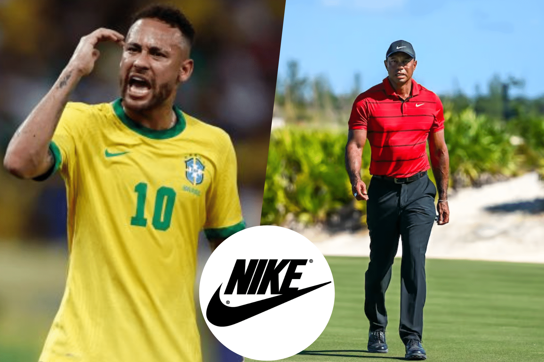 Por que a Nike deixou Neymar sair e agora deixa Tiger Woods?