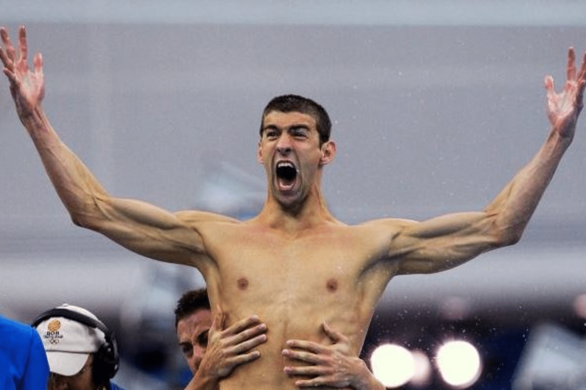 A resili&ecirc;ncia de Michael Phelps que faria qualquer um desistir e o fez recordista mundial