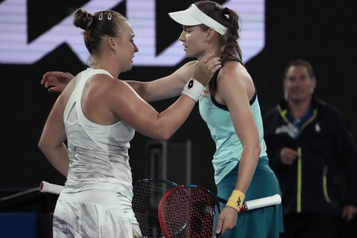 NOVO RECORDE! Rybakina e Blinkova protagonizam o tie-break mais longo na hist&oacute;ria dos Grand Slams