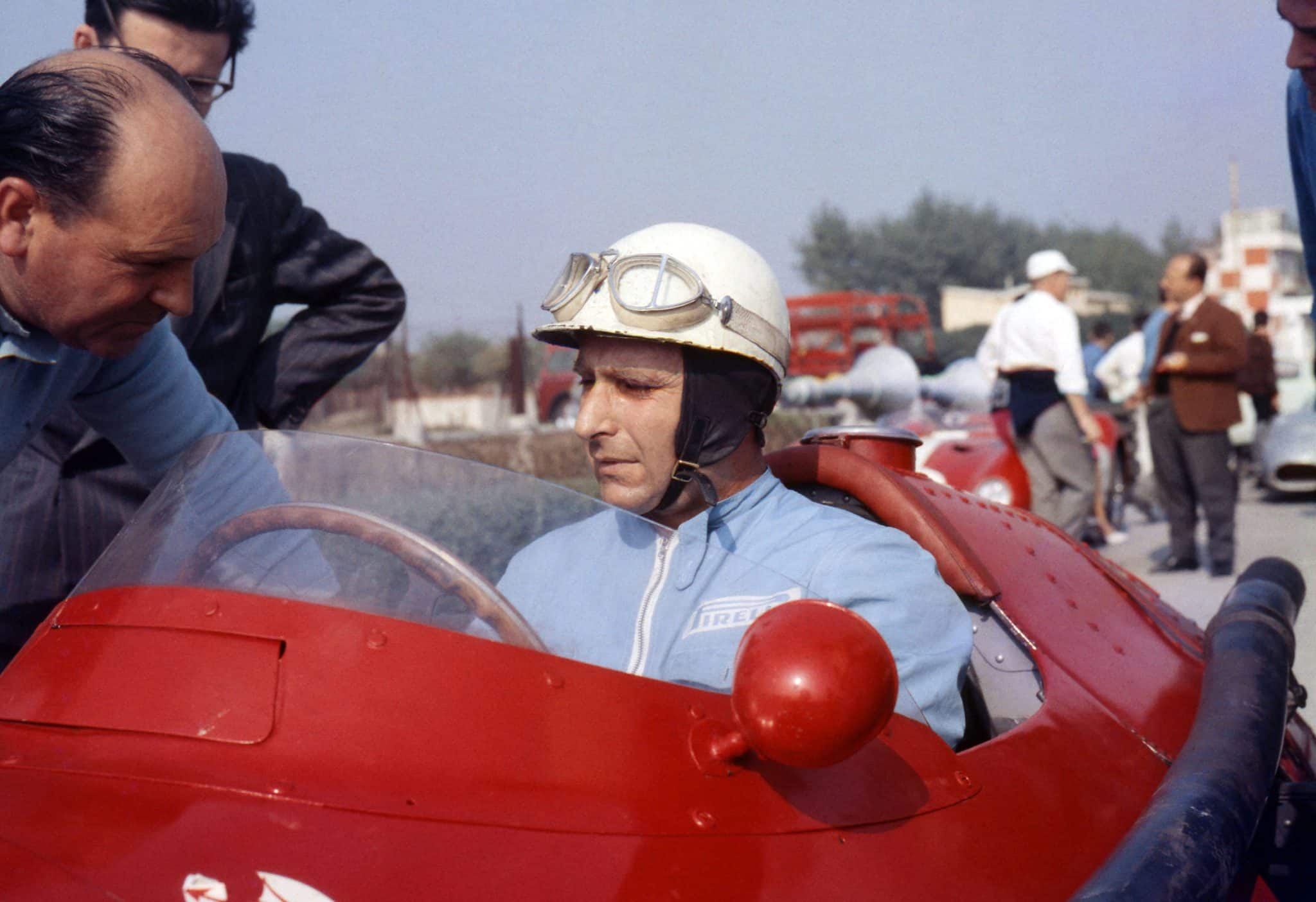 Juan Manuel Fangio na temporada 1957 (Iconsport)
