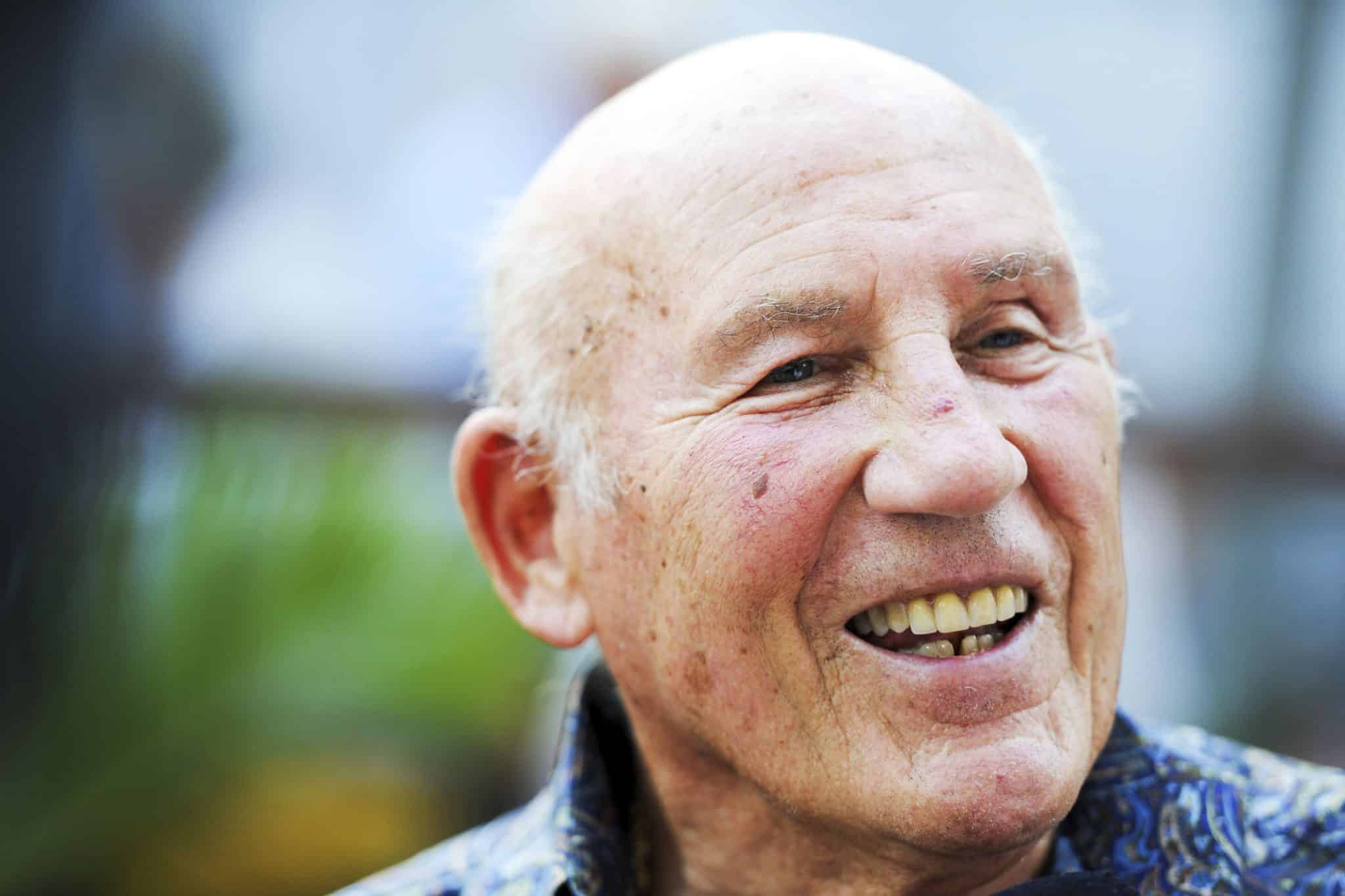 Stirling Moss no Grande Pr&ecirc;mio de Cingapura 2014 (Iconsport)
