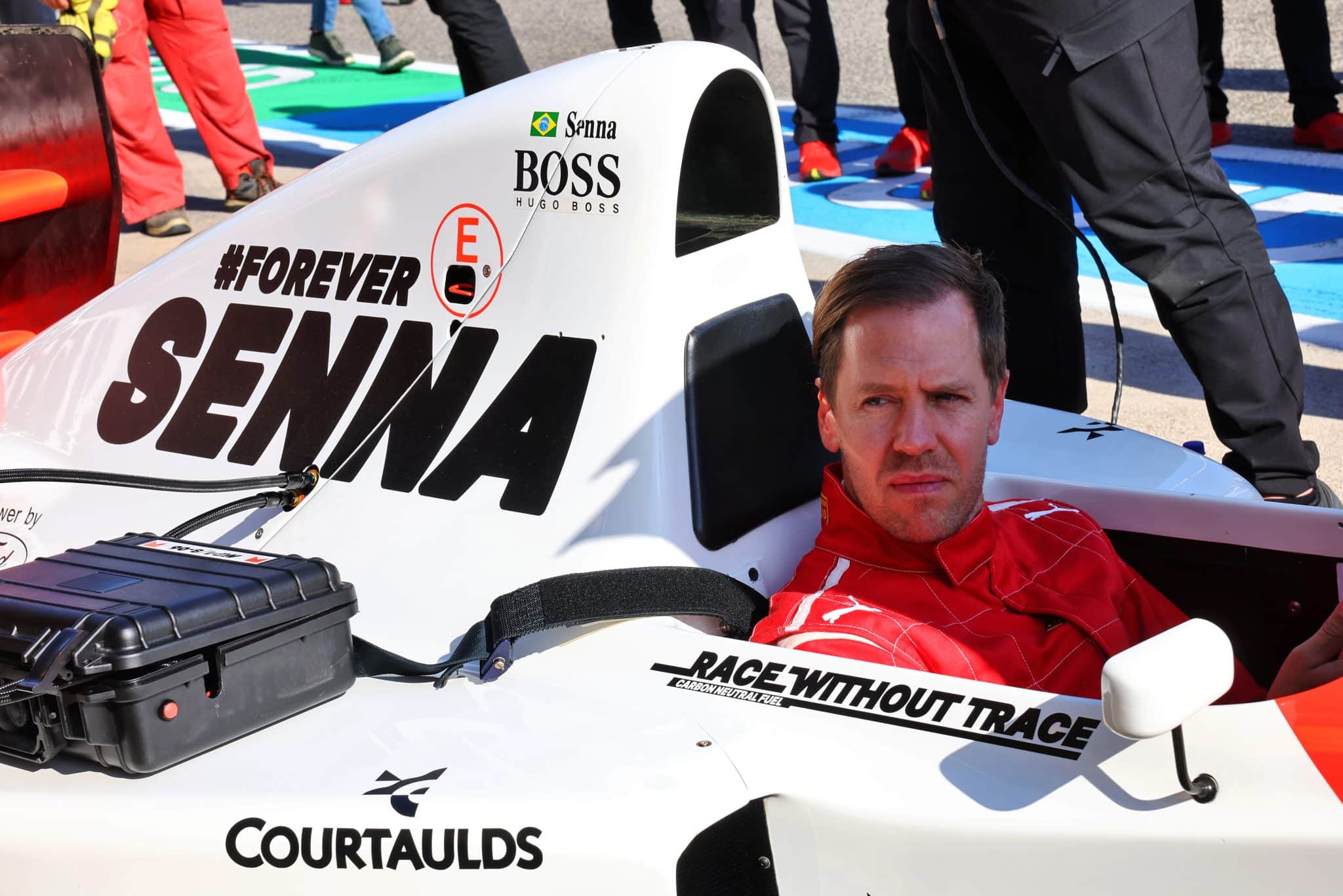 Sebastian Vettel no Grande Pr&ecirc;mio da It&aacute;lia 2024 (Iconsport)