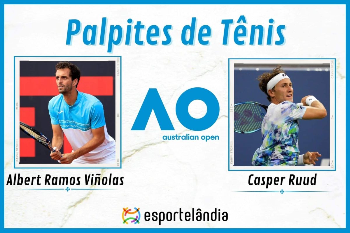 Palpites T&ecirc;nis: Albert Ramos Vi&ntilde;olas x Casper Ruud &ndash; 13/01