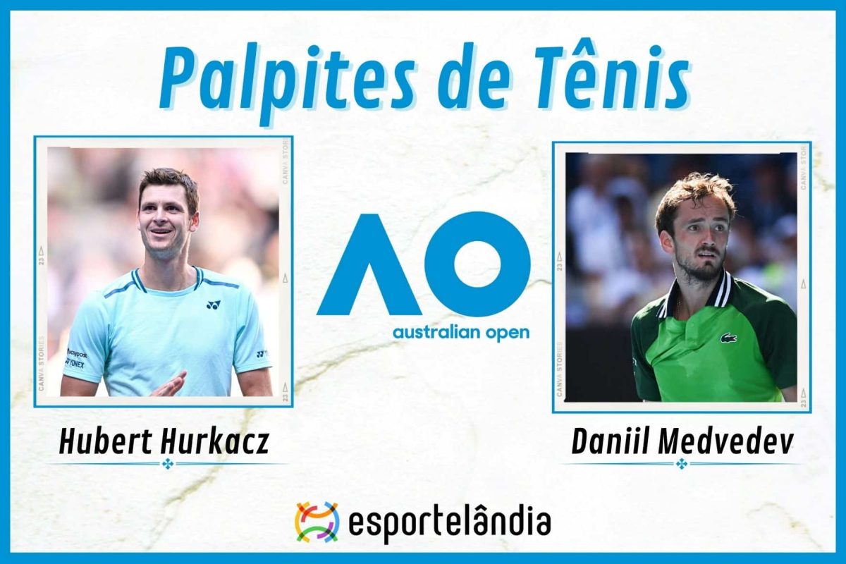Palpites T&ecirc;nis: Hubert Hurkacz x Daniil Medvedev &ndash; 24/01