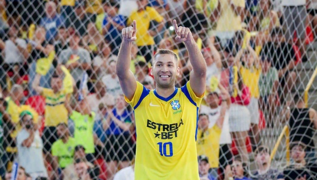 Com melhor do mundo, Brasil convoca jogadores para a Copa Am&eacute;rica de Futsal 2024
