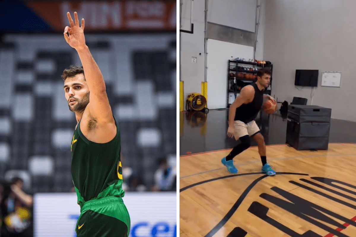 Vai voltar? V&iacute;deo mostra Raulzinho treinando ap&oacute;s les&atilde;o que o tirou da Copa do Mundo