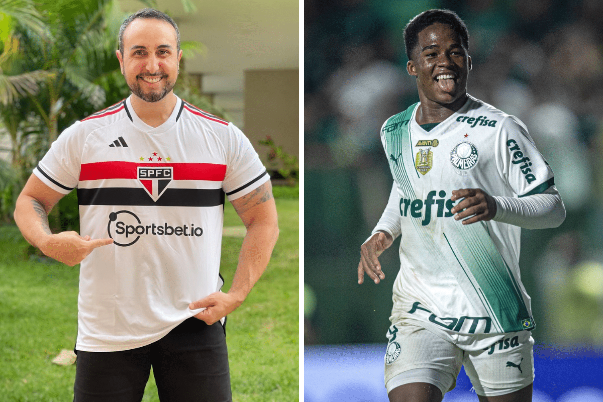 FAKE NATTY? Rodrigo G&oacute;es d&aacute; veredito sobre f&iacute;sico de Endrick, do Palmeiras