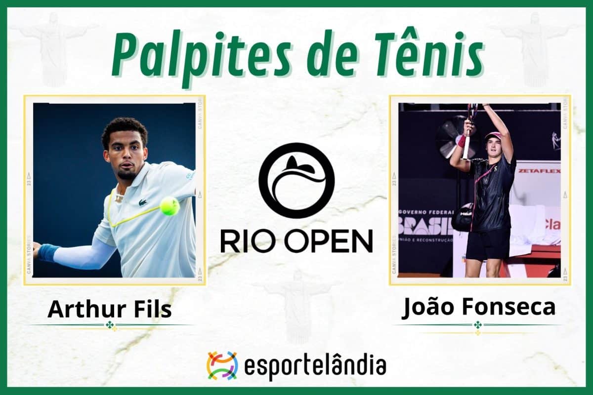 Palpites T&ecirc;nis: Arthur Fils x Jo&atilde;o Fonseca &ndash; 21/02 &ndash; Rio Open