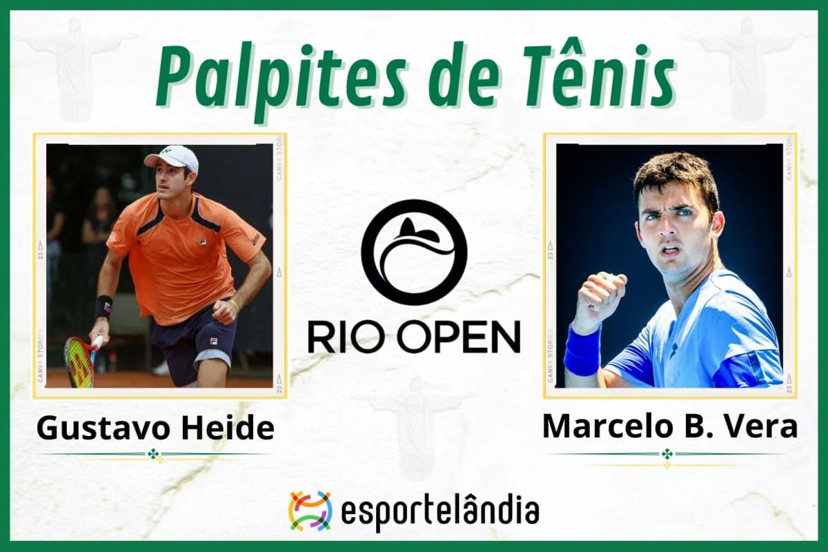 Palpites T&ecirc;nis: Gustavo Heide x Marcelo B. Vera &ndash; 19/02 &ndash; Rio Open