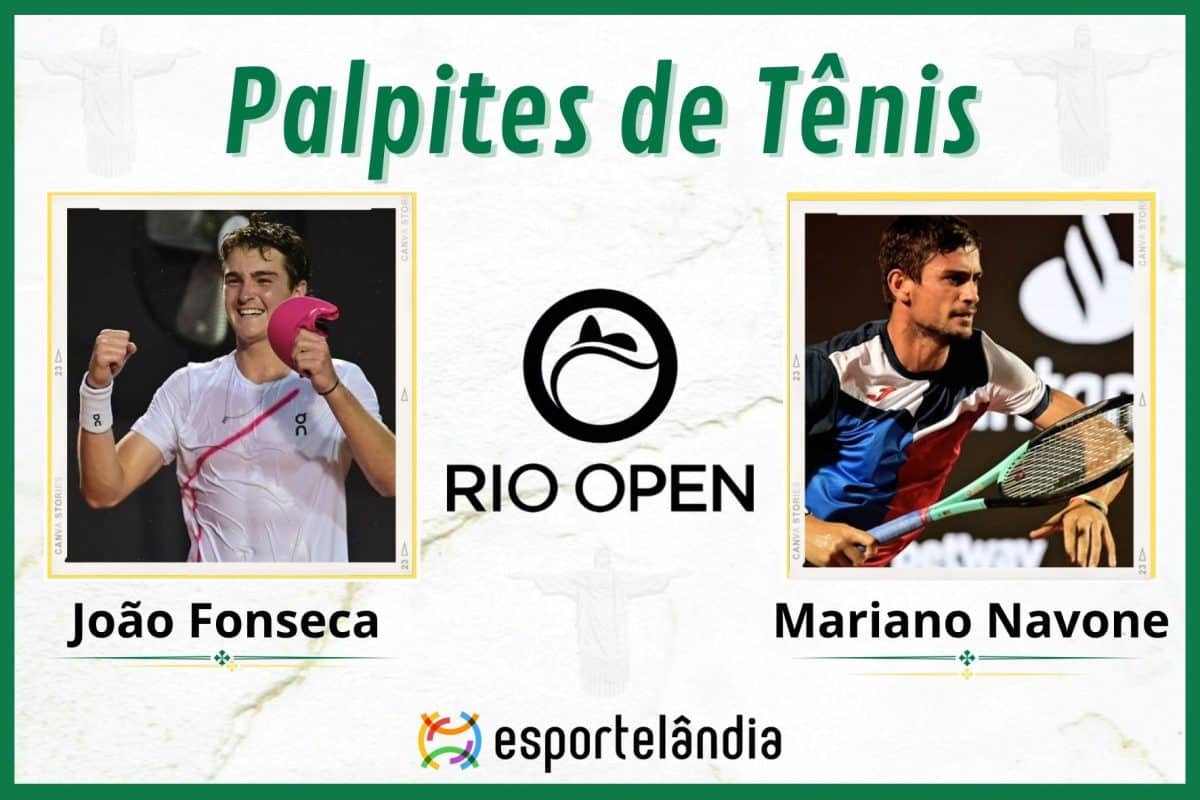 Palpites T&ecirc;nis: Jo&atilde;o Fonseca x Mariano Navone &ndash; 23/02 &ndash; Rio Open