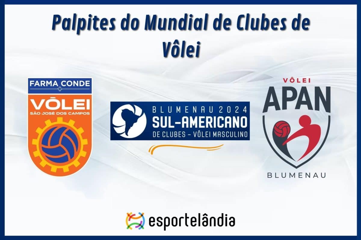 Palpites V&ocirc;lei: Farma Conde x Apan Blumenau &ndash; 16/02/2024 &ndash; Sul-Americano Masculino
