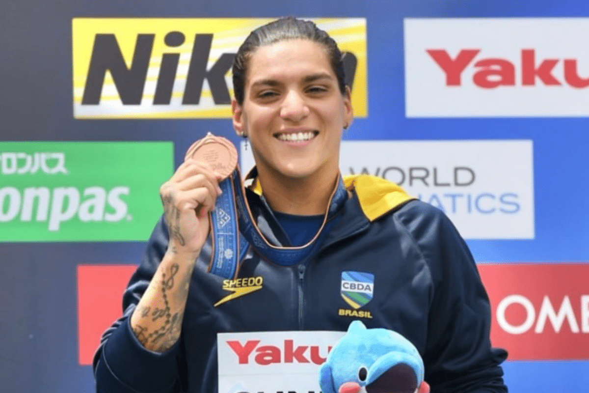 &ldquo;N&atilde;o foi feito para nadar&rdquo;, Ana Marcela Cunha questiona organiza&ccedil;&atilde;o das Olimp&iacute;adas