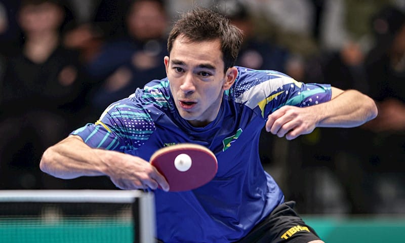 Principal esperan&ccedil;a do Brasil no t&ecirc;nis de mesa nas Olimp&iacute;adas, Hugo Calderano tem perda importante