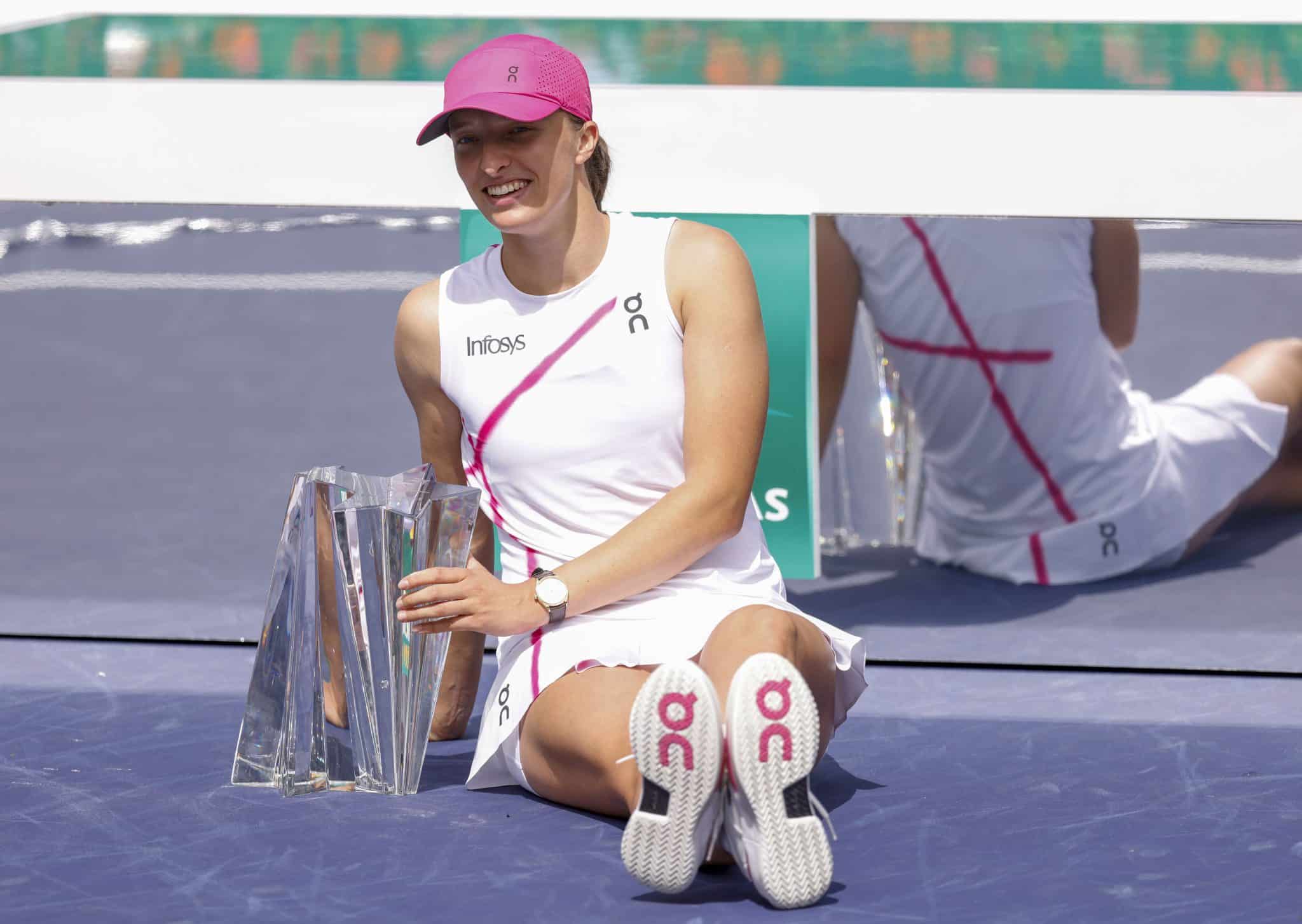 Iga Świątek campe&atilde; Indian Wells