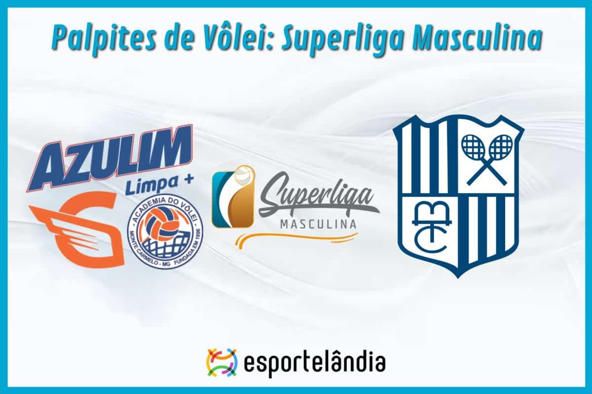 Palpites V&ocirc;lei: Azulim x Minas &ndash; 15/03/2024 &ndash; Superliga Masculina