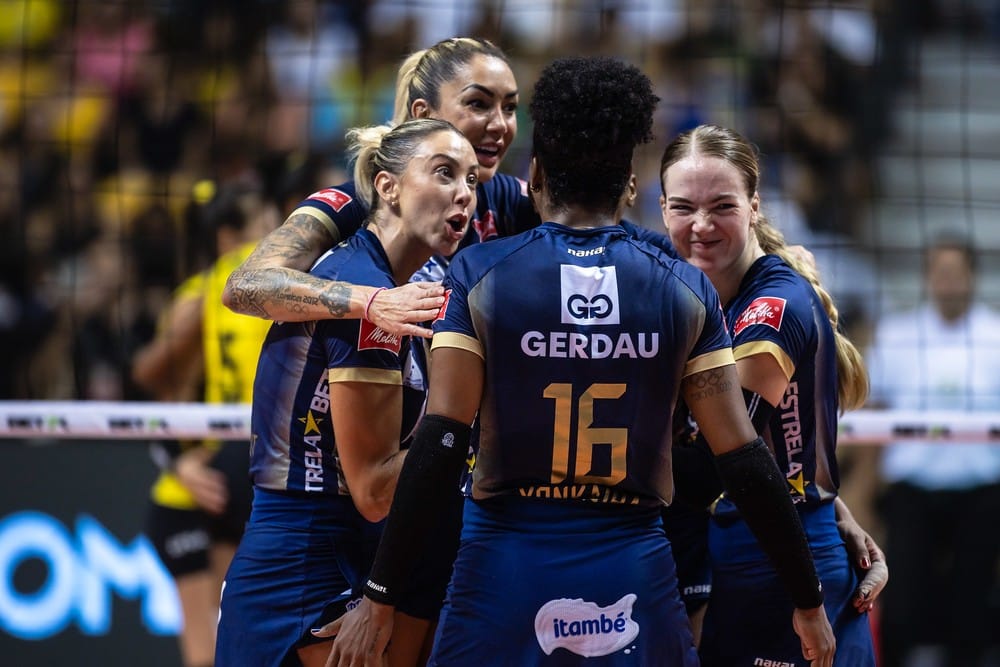 Minas tem atua&ccedil;&atilde;o efervescente, se vinga do Praia e recupera o t&iacute;tulo da Superliga