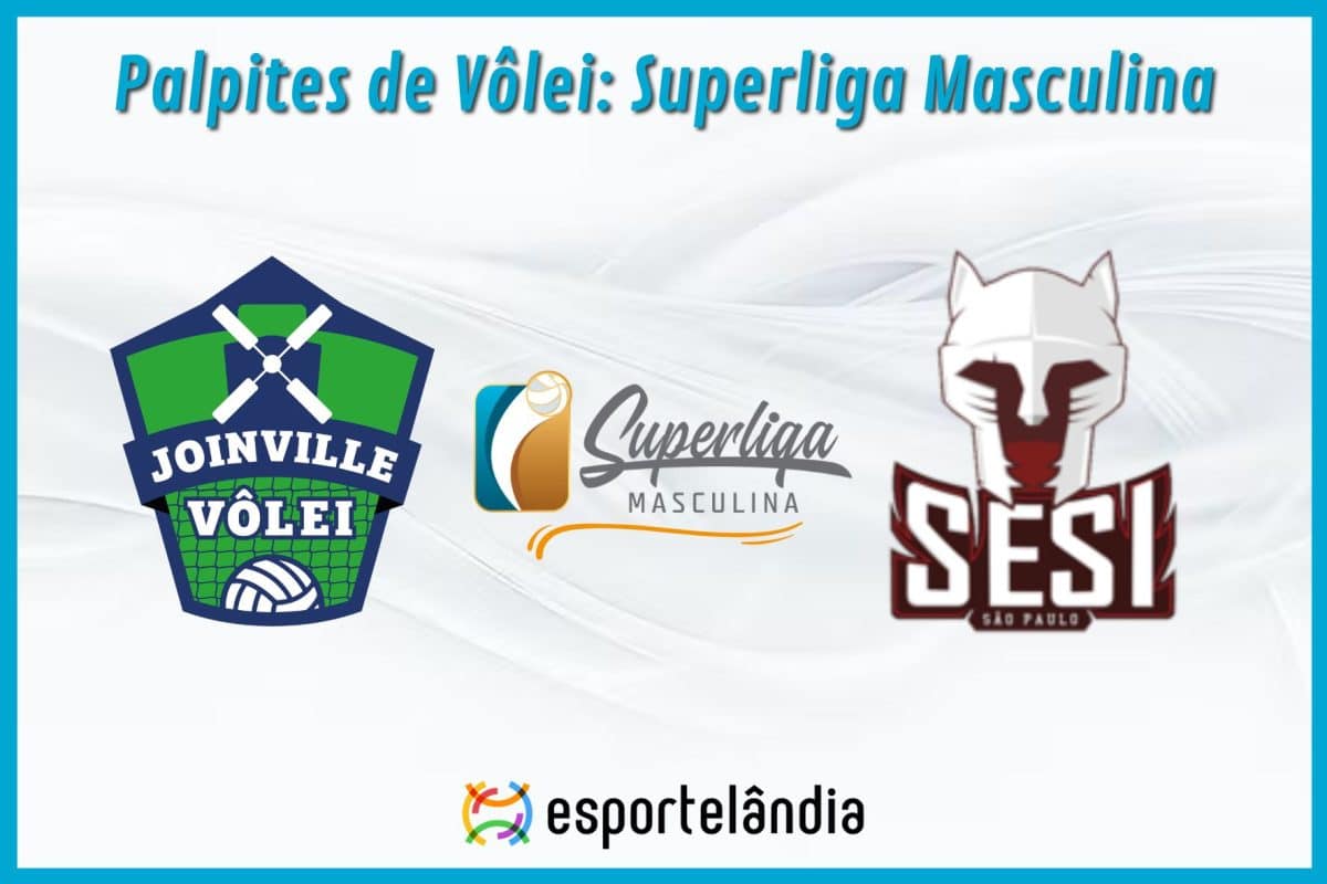 Palpites V&ocirc;lei: Joinville x Sesi Bauru &ndash; 18/04/2024 &ndash; Superliga Masculina