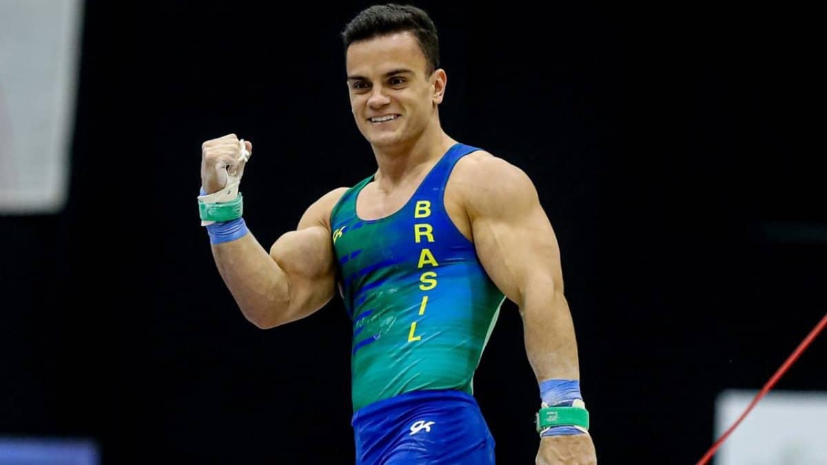 O reinado continua: Caio Souza &eacute; tricampe&atilde;o pan-americano na Gin&aacute;stica Art&iacute;stica