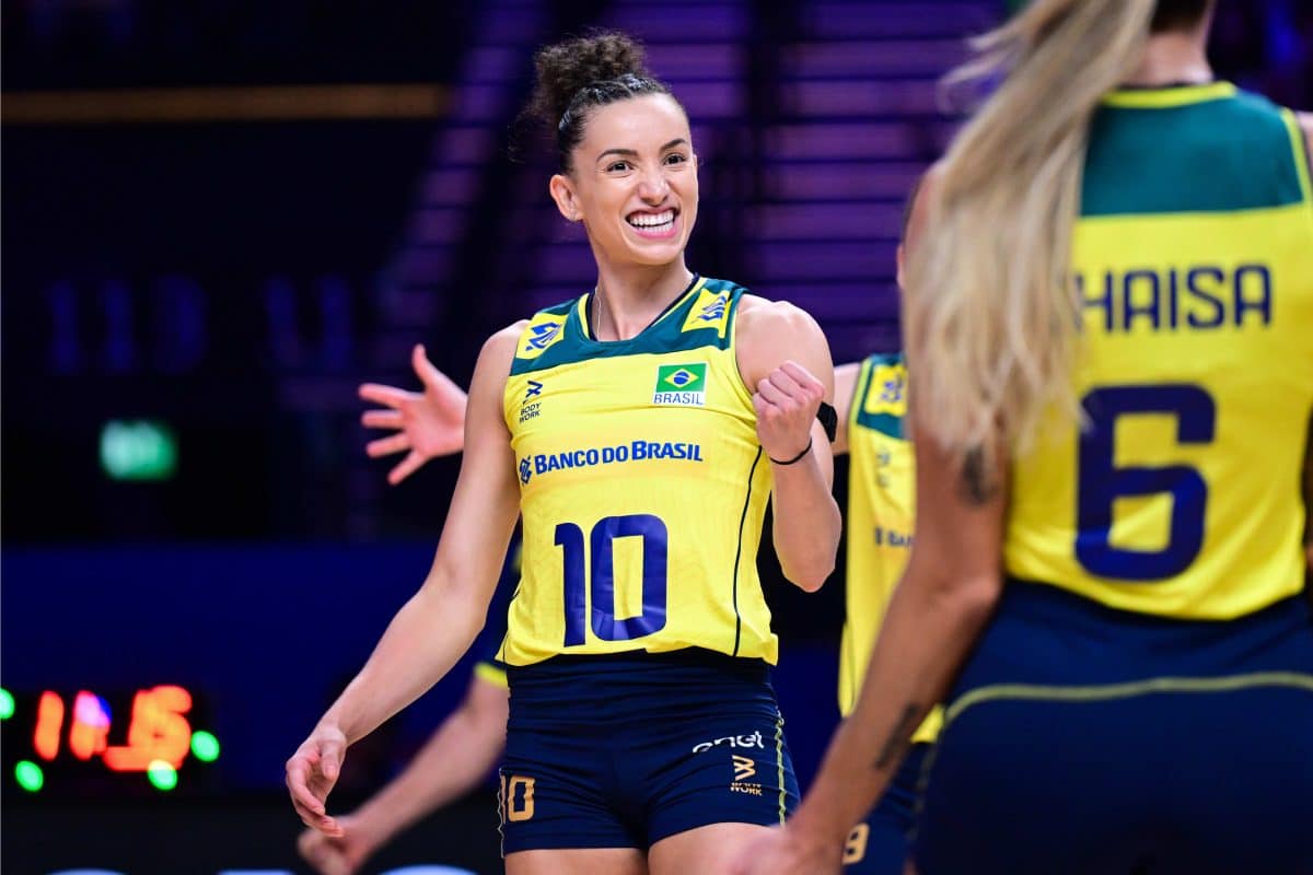 Gabi aponta principal arma da It&aacute;lia e revela o segredo para vencer o joga&ccedil;o da VNL 2024