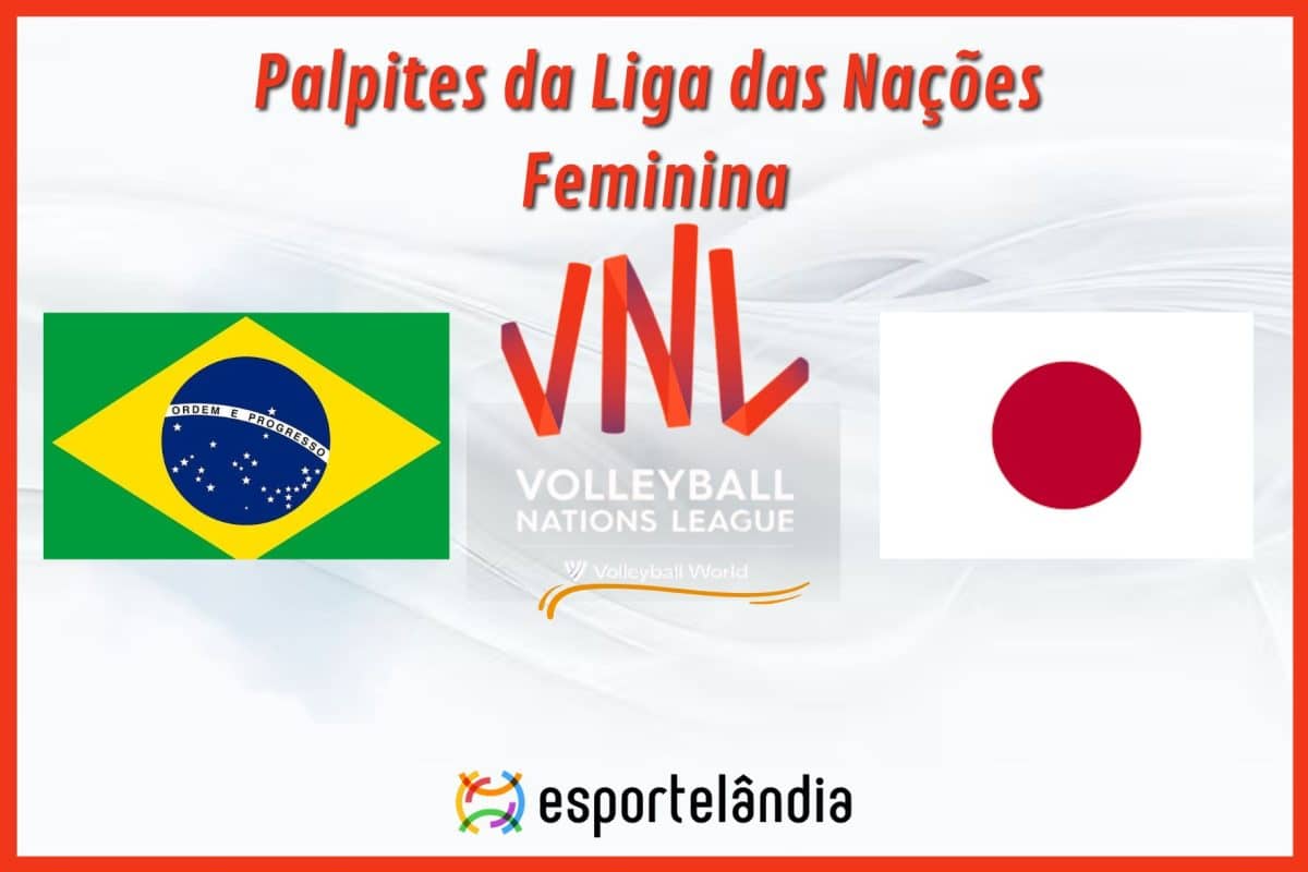 Palpites v&ocirc;lei: Brasil x Jap&atilde;o &ndash; Hor&aacute;rio e onde assistir &ndash; Liga das Na&ccedil;&otilde;es &ndash; 28/05/2024