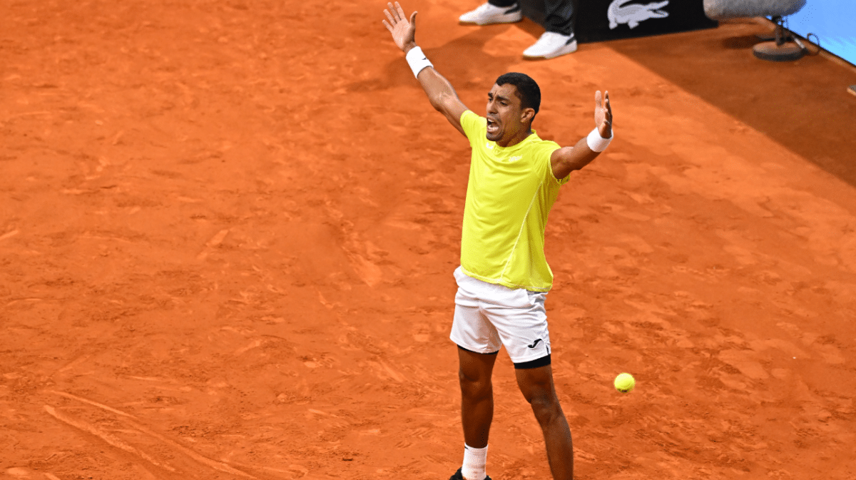 O feito hist&oacute;rico de Thiago Monteiro que assusta os rivais para Roland Garros