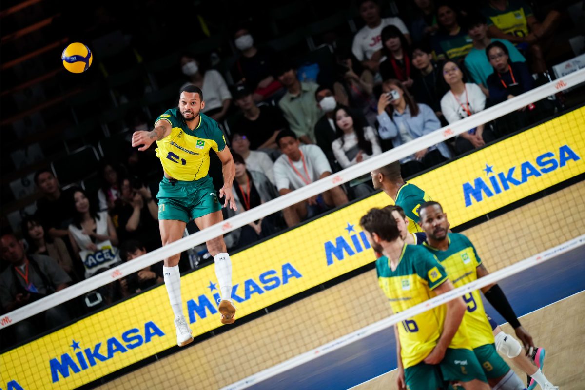 Brasil tem her&oacute;i improv&aacute;vel em vit&oacute;ria suada contra o Ir&atilde; na VNL 2024