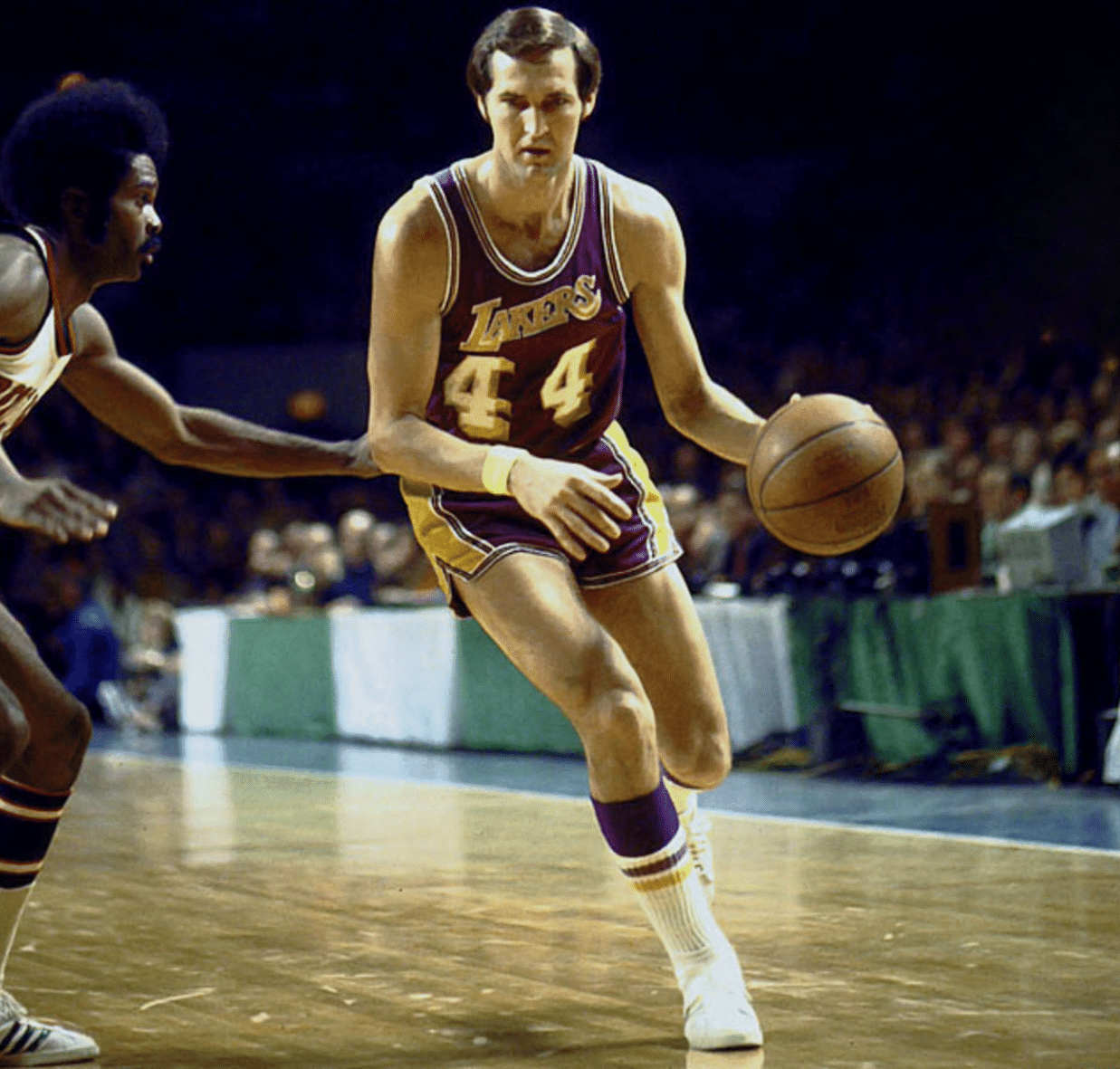 A famosa posi&ccedil;&atilde;o que inspirou o logo da NBA