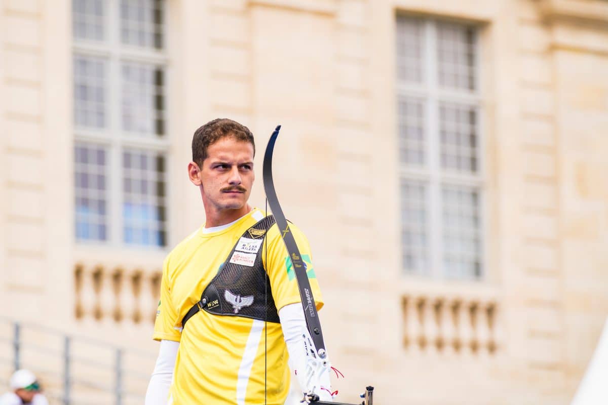 &Iacute;dolo no tiro com arco, Marcus D&rsquo;Almeida &eacute; apaixonado por gigante carioca