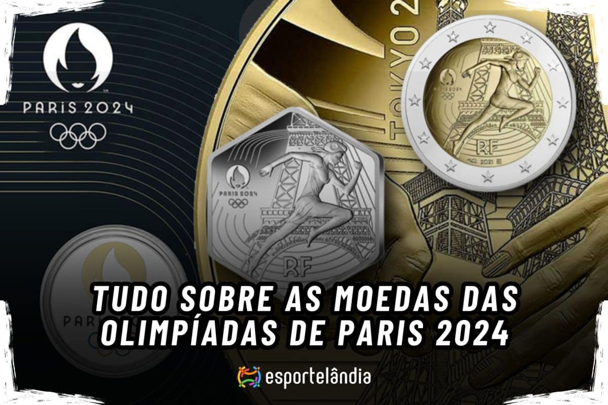 Moedas das Olimp&iacute;adas Paris 2024: conhe&ccedil;a todos os modelos