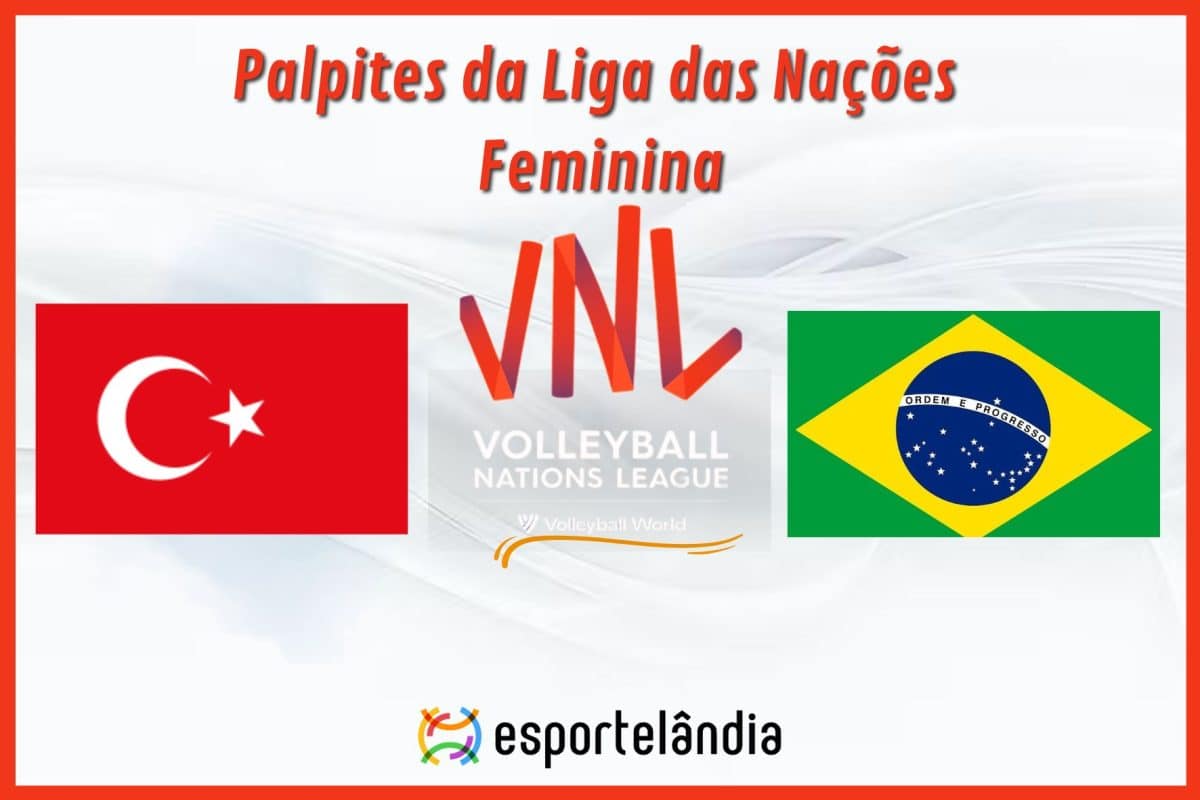 Palpites v&ocirc;lei: Turquia x Brasil &ndash; Hor&aacute;rio e onde assistir &ndash; Liga das Na&ccedil;&otilde;es &ndash; 16/06/2024