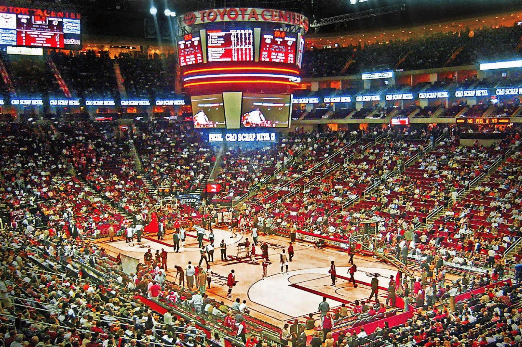 Toyota Center &eacute; a casa do Houston Rockets (Divulga&ccedil;&atilde;o/NBA)