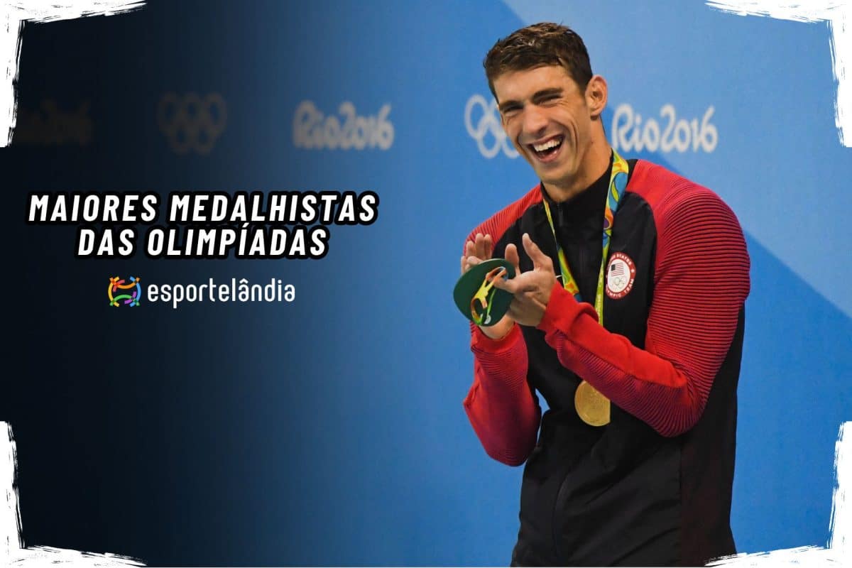 Maiores medalhistas das Olimp&iacute;adas na hist&oacute;ria (2026)