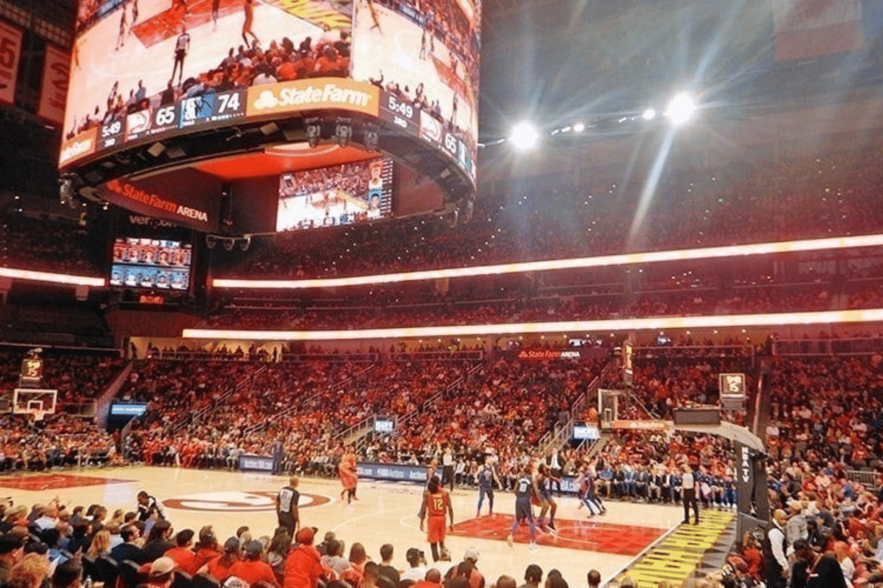 State Farm Arena &eacute; a casa do Atlanta Hawks