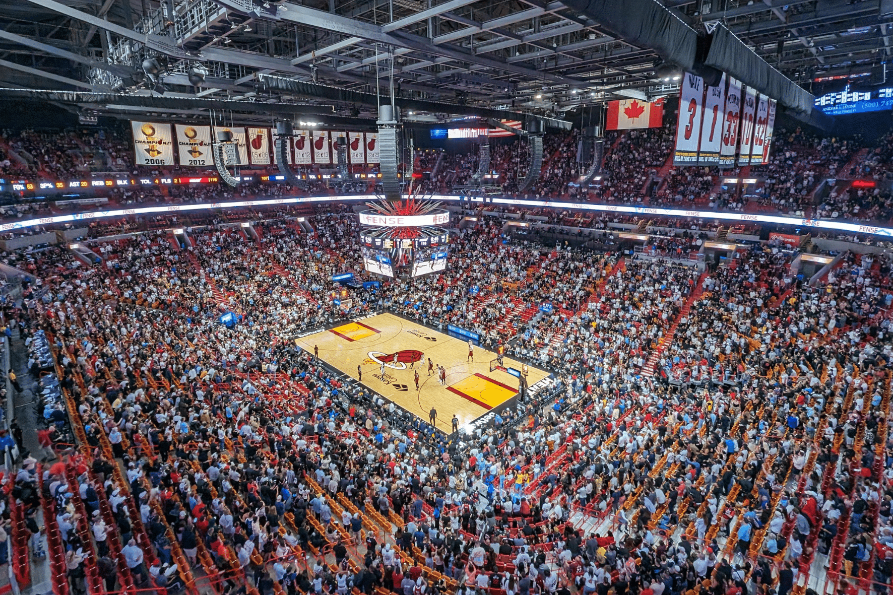 Miami Heat manda seus jogos no Kaseya Center