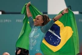 Rebeca Andrade (2026) &ndash; Hist&oacute;ria, medalhas e Olimp&iacute;ada de Paris 2024