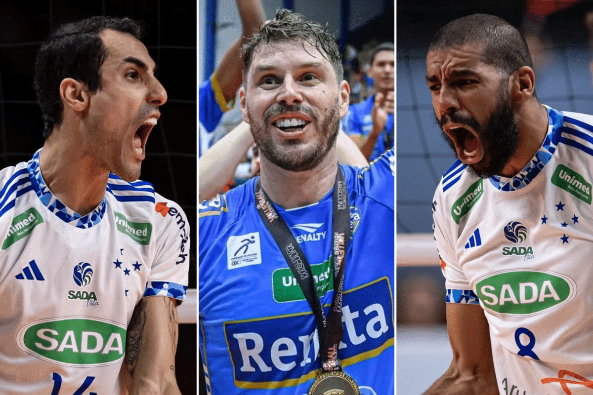 Com Bruninho, Wallace e Douglas! A Sele&ccedil;&atilde;o Brasileira de atletas campe&otilde;es estaduais 2024