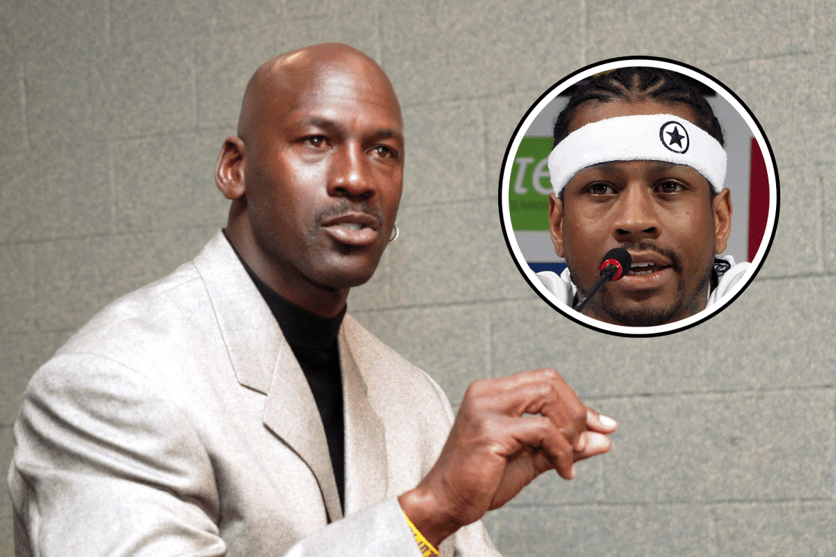 &ldquo;Allen Iverson e + 3&rdquo;, Michael Jordan elege 4 craques que o venceriam no x1