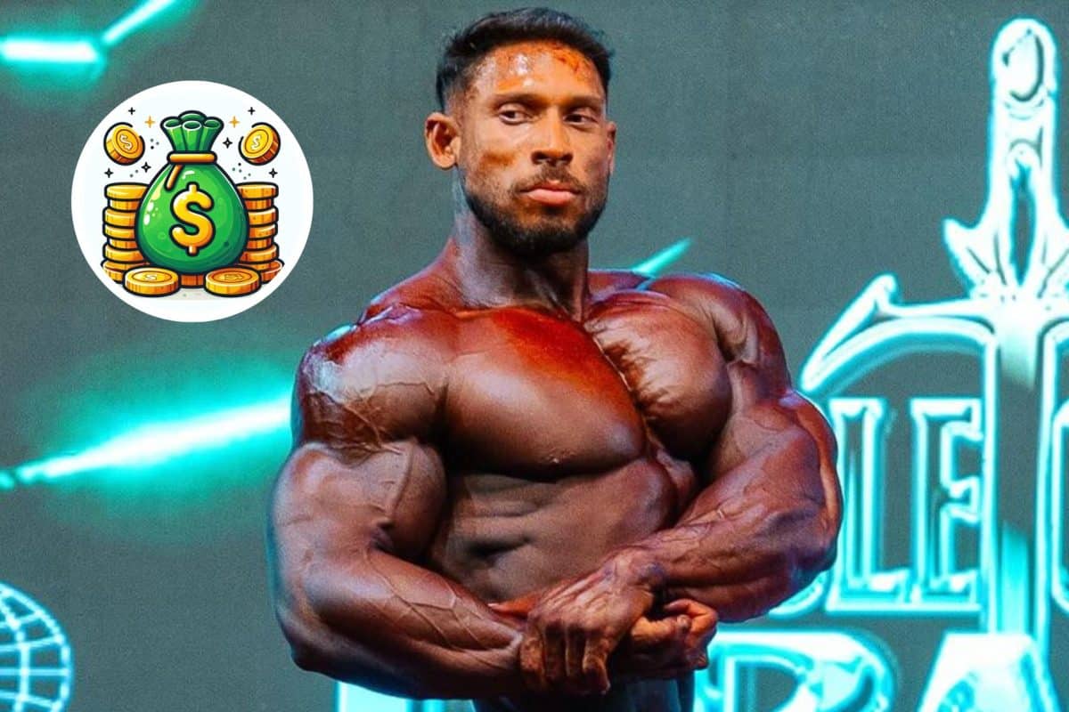 Quanto Ramon Dino ganhou pelo t&iacute;tulo do Mr. Olympia Brasil?