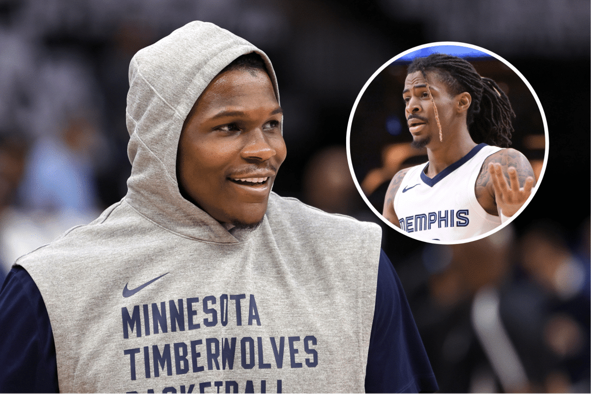 Anthony Edwards cria rivalidade e provoca Ja Morant: &ldquo;Posso acabar com ele&rdquo;