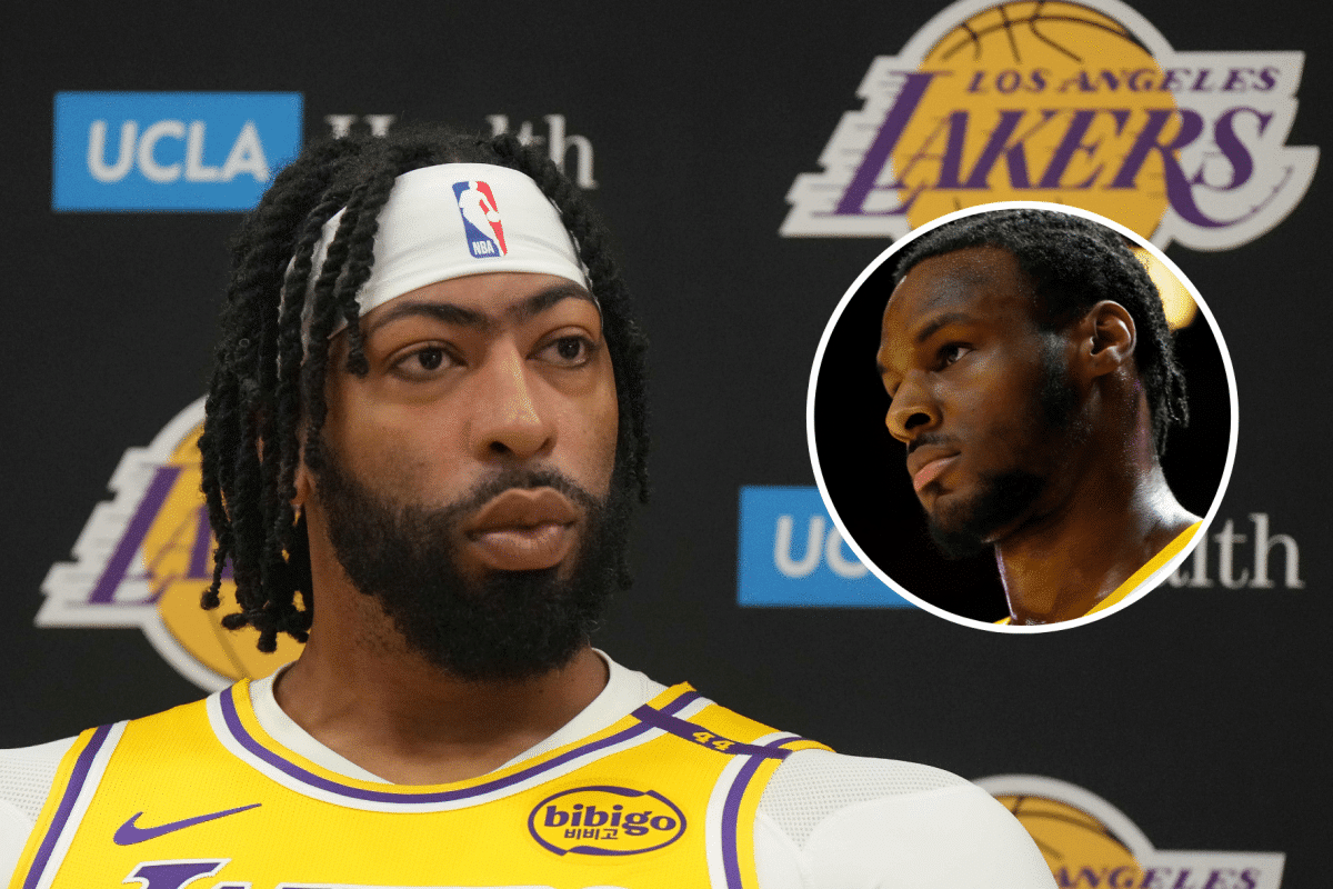 Anthony Davis fala a verdade sobre a mentalidade de Bronny James: &ldquo;&Eacute; um novato&rdquo;