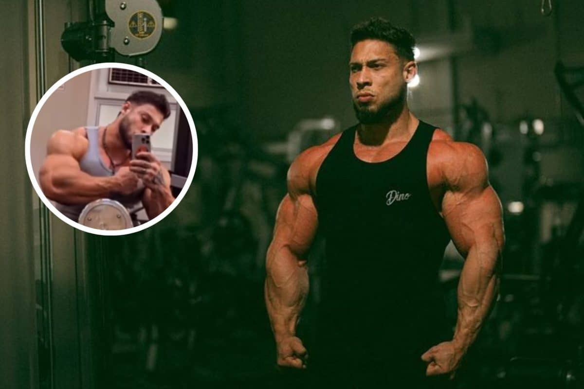 EST&Aacute; GIGANTE! Ramon Dino mostra shape atual rumo ao Mr. Olympia 2025